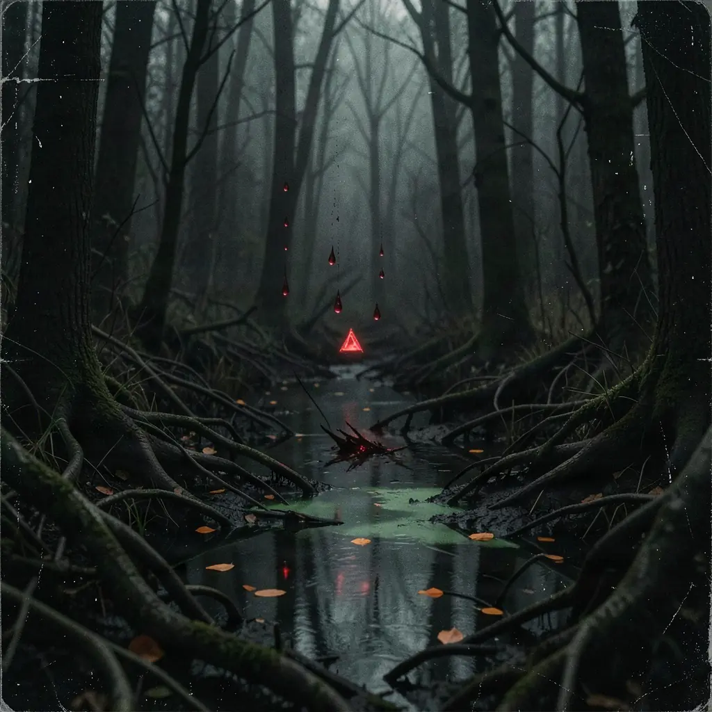 Blood in the Outline track artwork