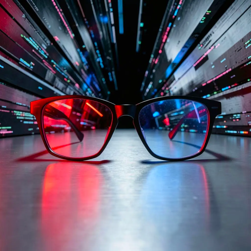 Glasses On track artwork